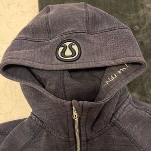 Ride on! Rock on! Lululemon full zip scuba GUC